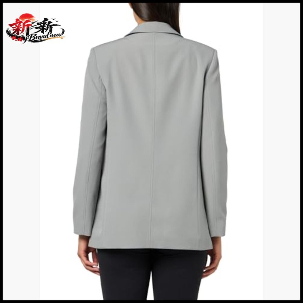 Fitted One Button Blazer, 87% Polyester 13% Elast… - image 2